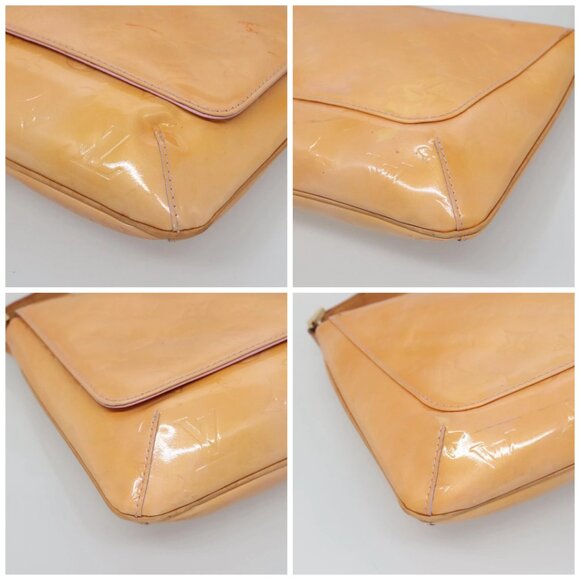 LOUIS VUITTON Vernis Thompson Street Bag Marshmallow Pink M91070 LV Auth ar13532 - Picture 16 of 16